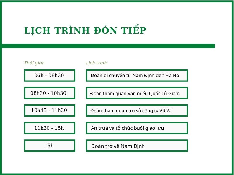 Green Blue Simple Class Schedule