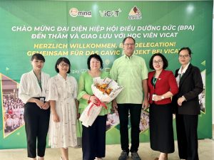 bpa hiệp hội điều dưỡng Đức thăm VICAT tại Việt Nam