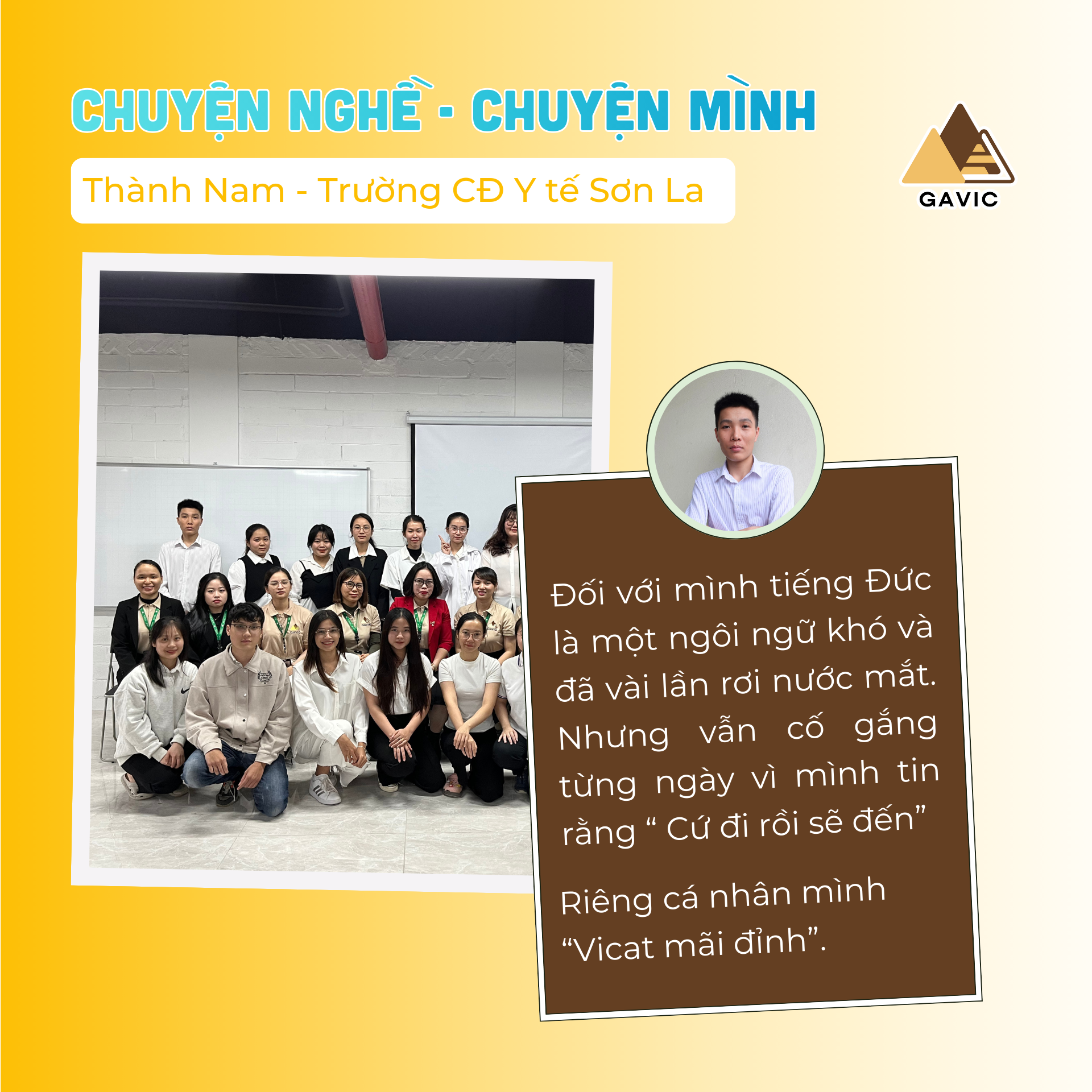 GAVIC Hoc vien 3 namm