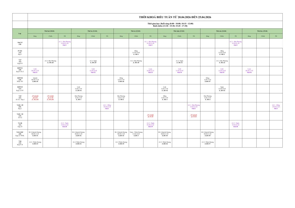 Kursplan 2026 20.04 25.04 1 1